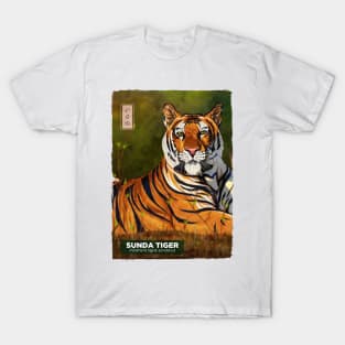 Sunda Tiger - White T-Shirt